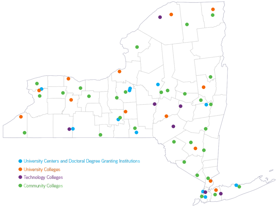 The Economic Impact Of The State University Of New York - state university of new york campuses