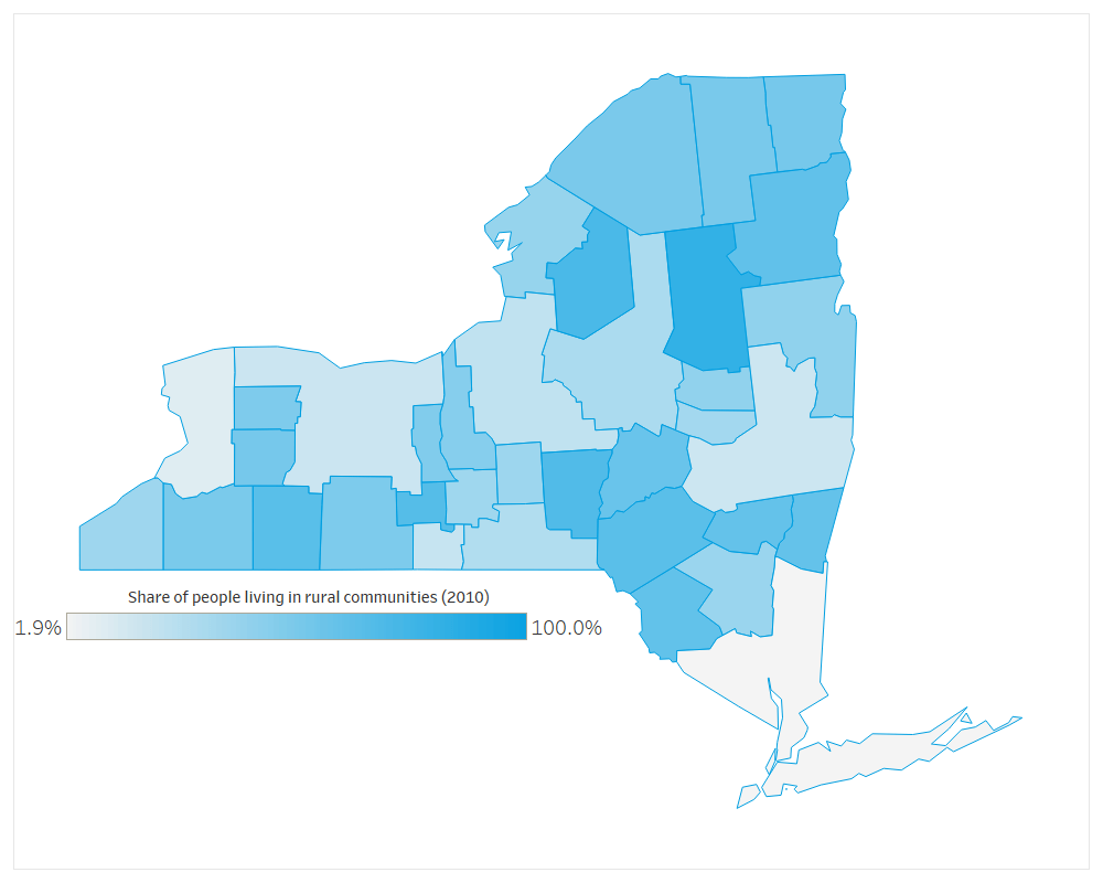 Introducing New York&rsquo;s Rural Economies | Rockefeller Institute of 