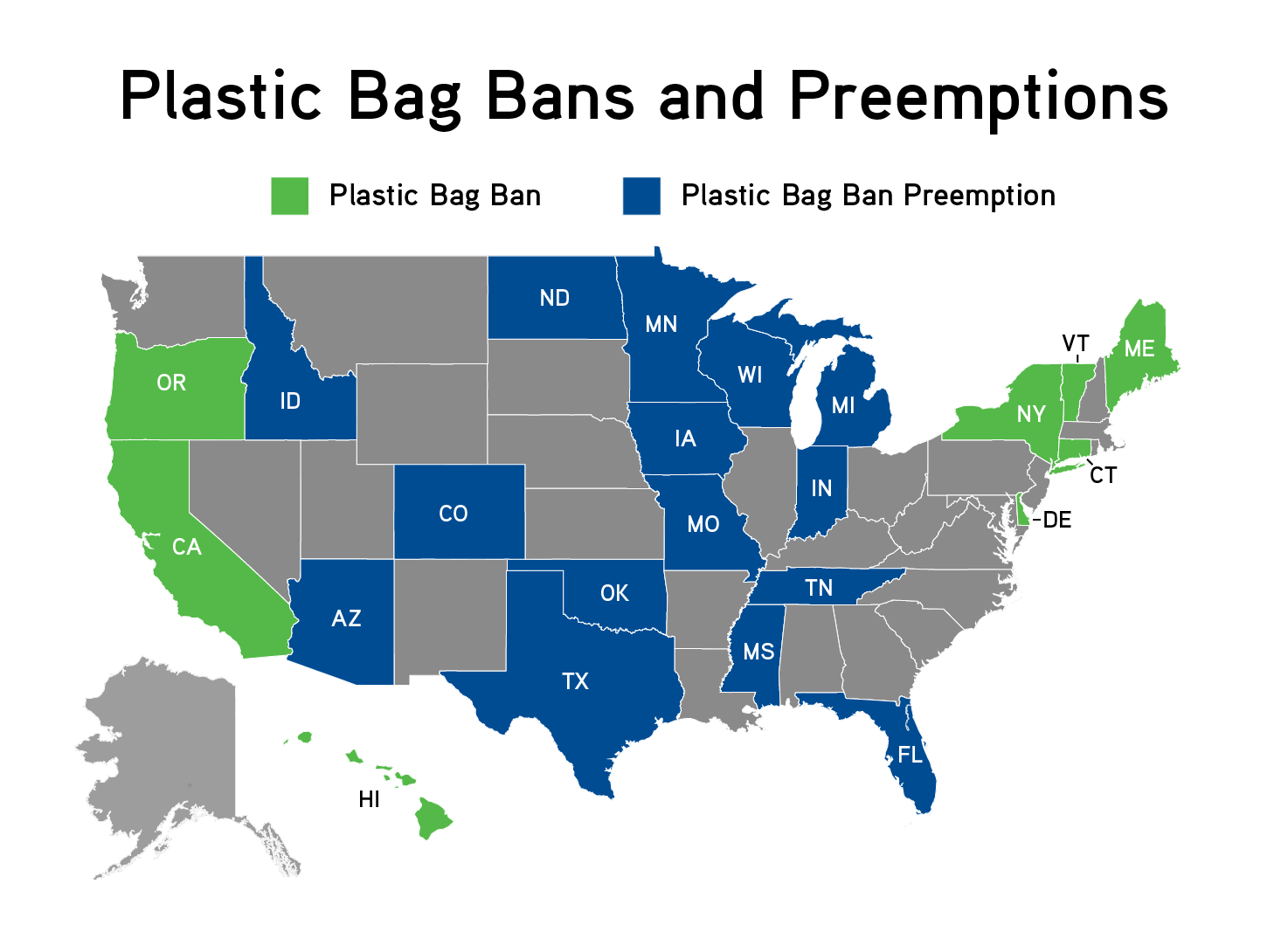 State Plastic Bag Legislation